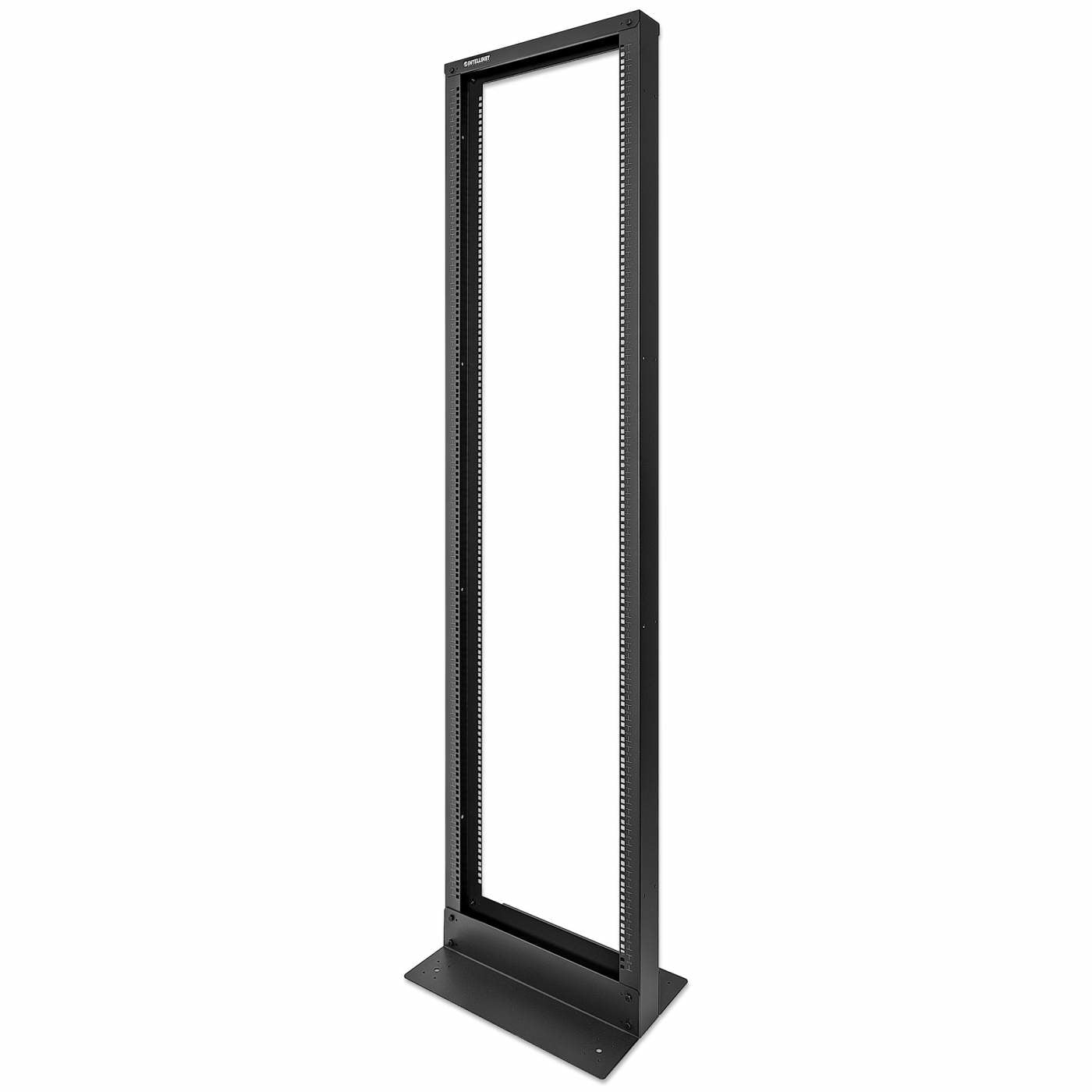 Rack Intellinet de Dos Postes 19" 45U Estándar Desarmado Flactpack Color Negro