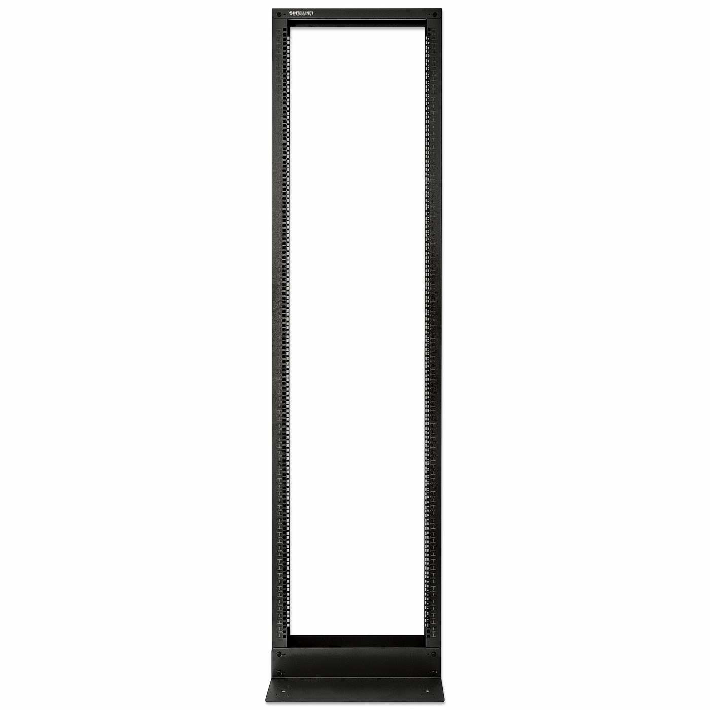 Rack Intellinet de Dos Postes 19" 45U Estándar Desarmado Flactpack Color Negro