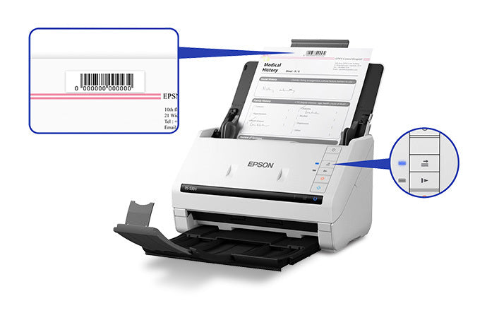 ESCANER WORKFORCE DS-530II 600600 DPI USB 35 PPM/70 IMP