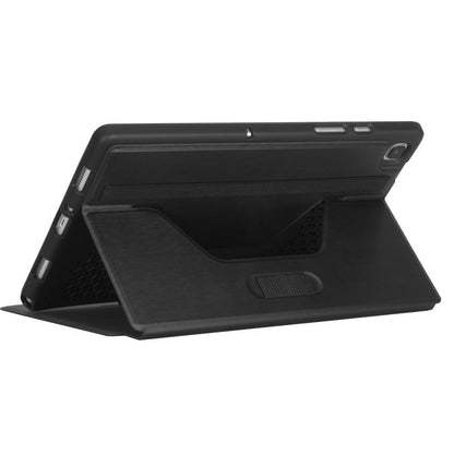 Funda Targus Click-In Antimicrobial para Samsung Galaxy  Tab A7 10.4" Color Negro Carbón