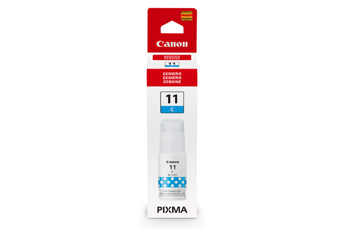 BOTELLA DE TINTA GI-11 C CYAN 70ML PARA PIXMA G3160 G2160