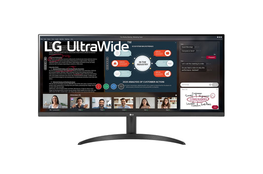 Monitor LG 34" UltraWide 34WP500-B FHD Resolución 2560x1080 Panel IPS