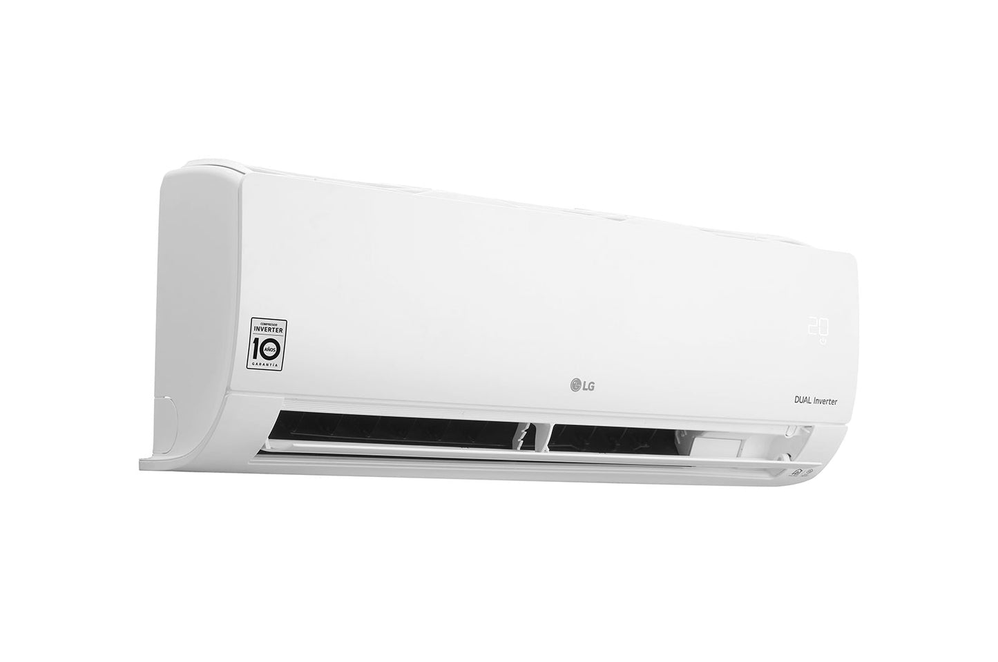 Aire Acondicionado LG DualCool Inverter Enfriamiento 12000 BTU/H Micro Filtro Color Blanco