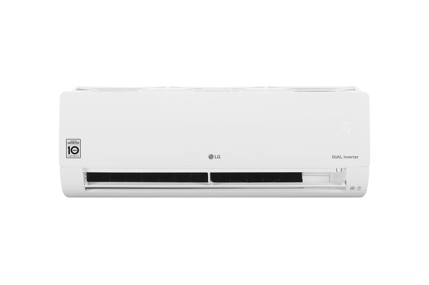 Aire Acondicionado LG DualCool Inverter Enfriamiento 12000 BTU/H Micro Filtro Color Blanco