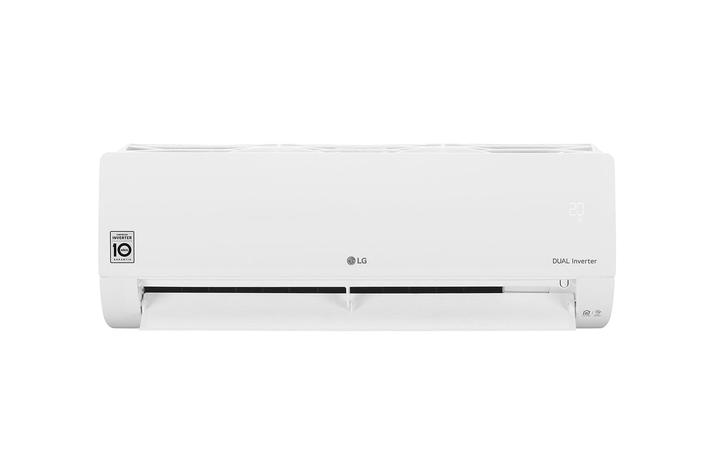 Aire Acondicionado LG DualCool Inverter Enfriamiento 12000 BTU/H Micro Filtro Color Blanco