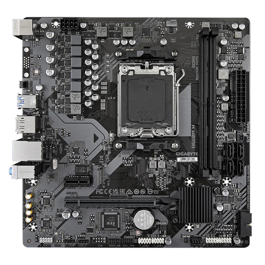 Tarjeta Madre Gigabyte B650M H 2xDDR5 128GB 6400Mhz HDMI DP M.2 PCIe 4.0 S AM5 Ryzen mATX
