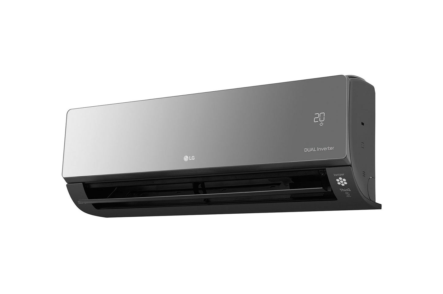 Aire Acondicionado LG Artcool Inverter 1 Tonelada 220V Frio y Calor 12000 BTU/h Compresor Dual WiFi Acabado Tipo Espejo