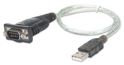 CABLE ADAPTADOR CONVERTIDOR USB A SERIAL DB9 RS232 45CM BLISTER