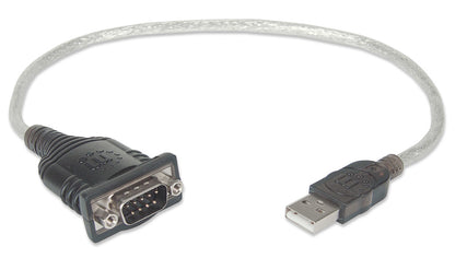 CABLE ADAPTADOR CONVERTIDOR USB A SERIAL DB9 RS232 45CM BLISTER