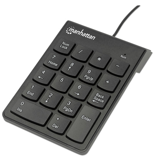 TECLADO NUMERICO ALAMBRICO USB NEGRO