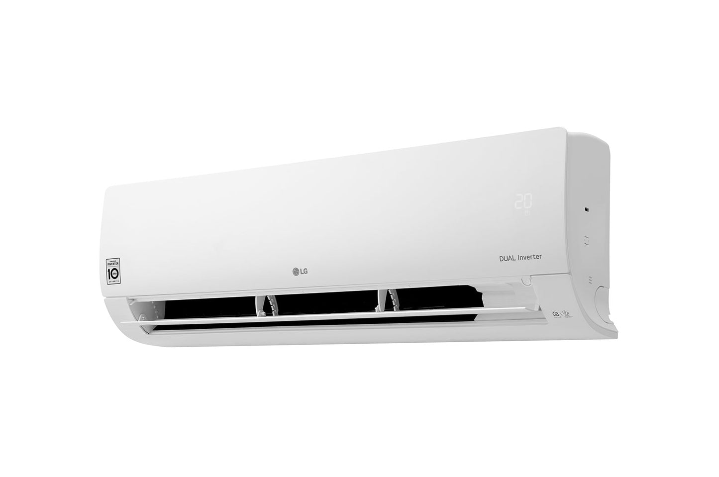 Aire Acondicionado LG DualCool Inverter Enfriamiento 22000 BTU/h Compresor Dual Inteligencia Artificial Color Blanco