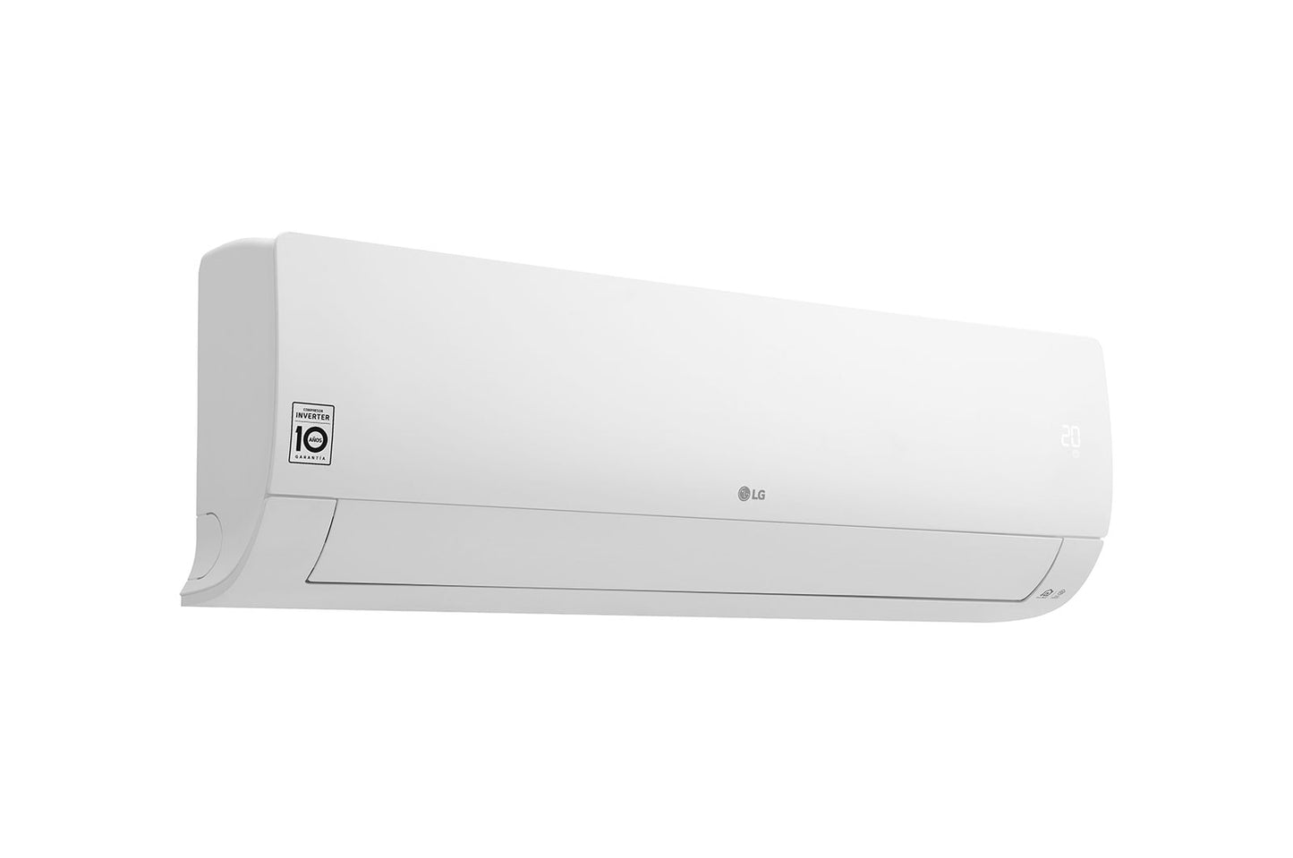 Aire Acondicionado LG DualCool Inverter Enfriamiento 22000 BTU/h Compresor Dual Inteligencia Artificial Color Blanco