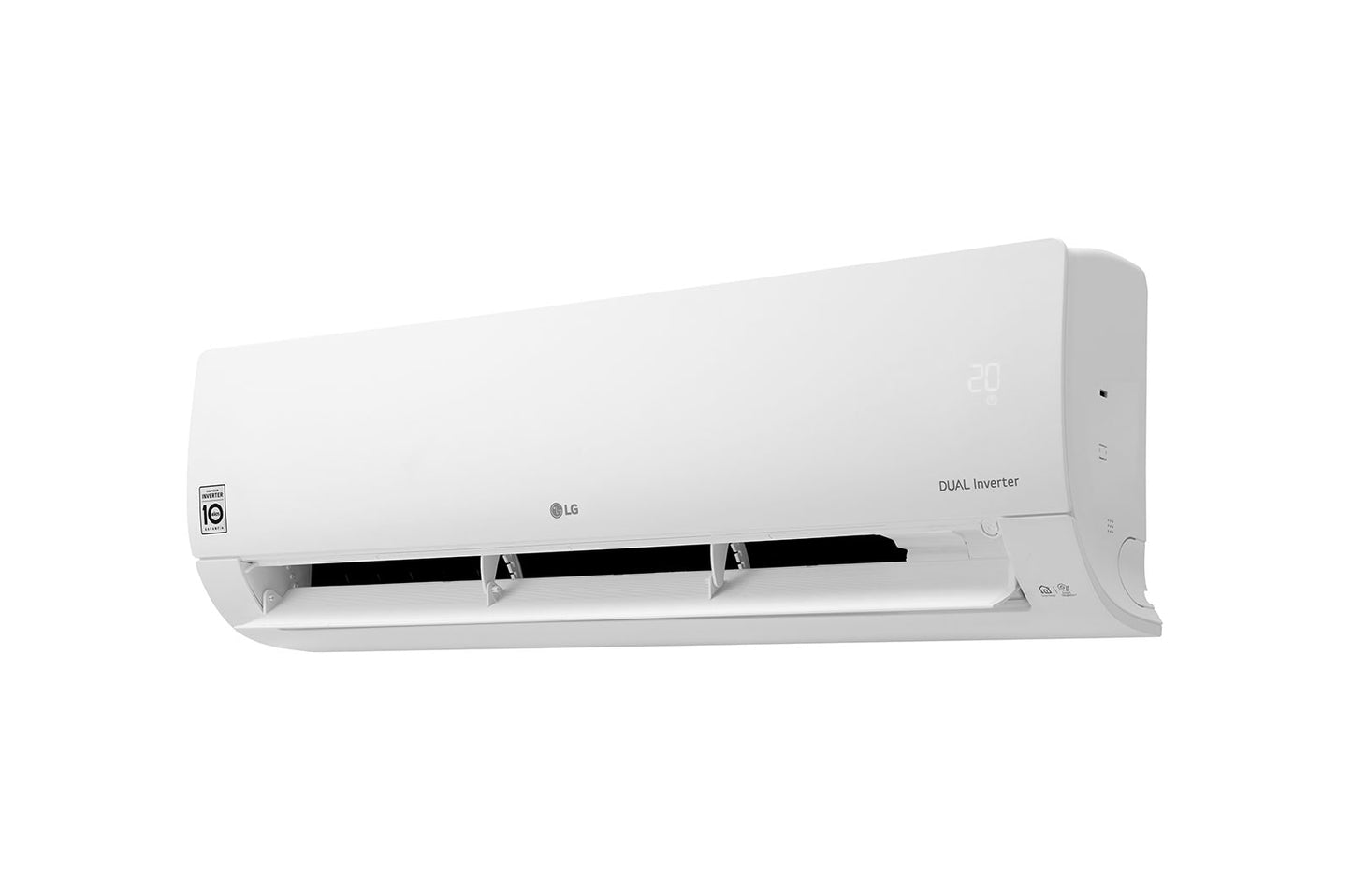 Aire Acondicionado LG DualCool Inverter Enfriamiento 22000 BTU/h Compresor Dual Inteligencia Artificial Color Blanco