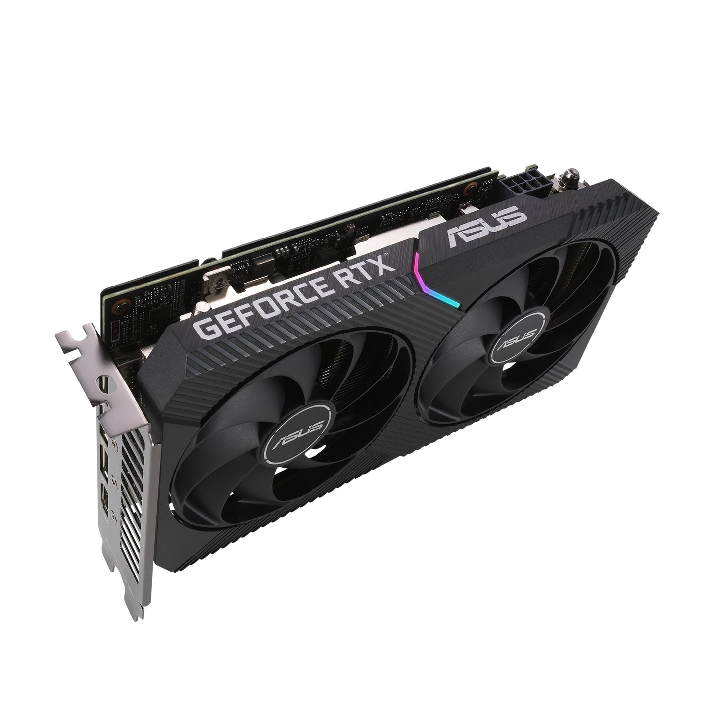 Tarjeta de Video Asus Dual GeForce RTX3060 V2 OC 12GB Dual Fan GDDR6 PCIe 4 0 192 bits HDMI DP