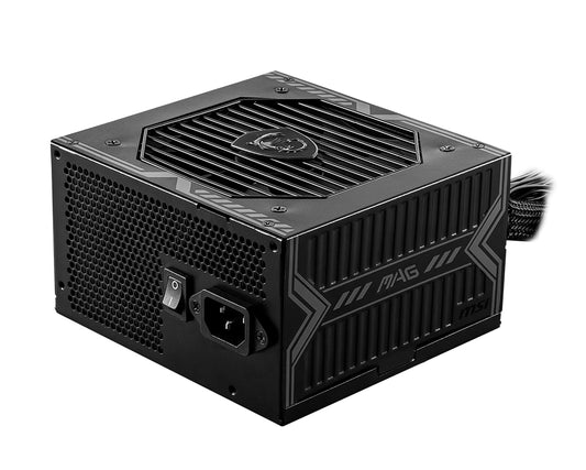 Fuente de Poder MSI MAG A650BN 650W 80 Pluz Bronze ATX 20+4 pin Fan 120mm Negro