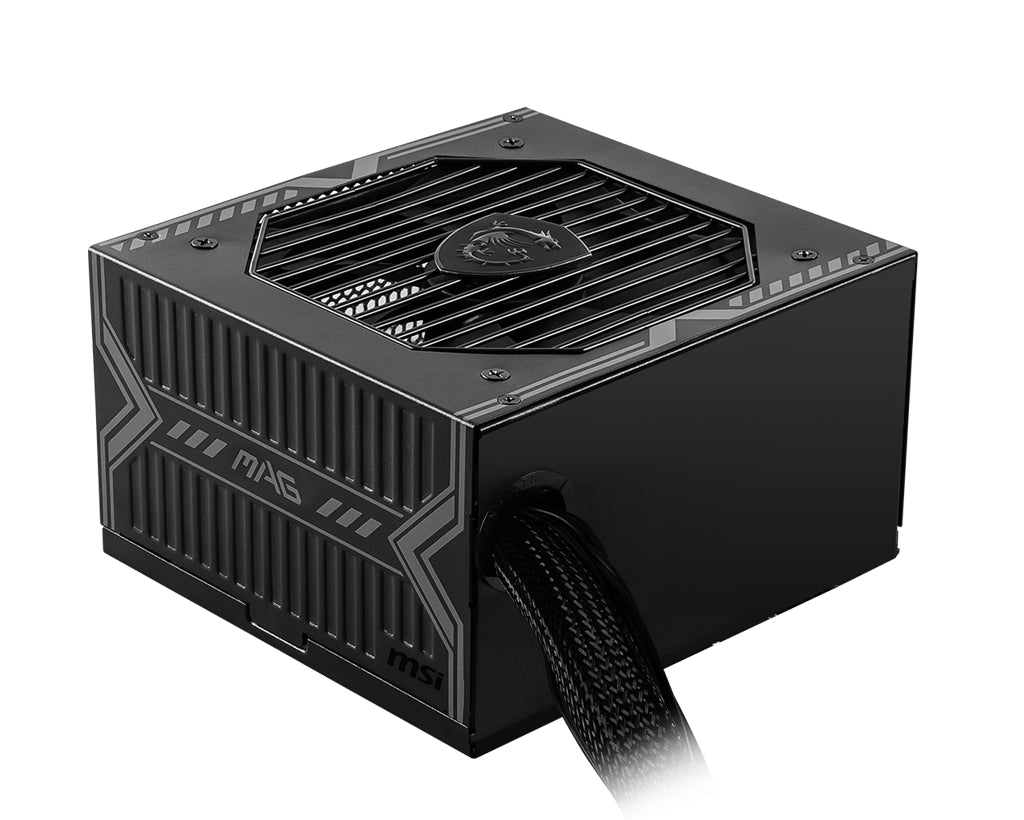 Fuente de Poder MSI MAG A650BN 650W 80 Pluz Bronze ATX 20+4 pin Fan 120mm Negro