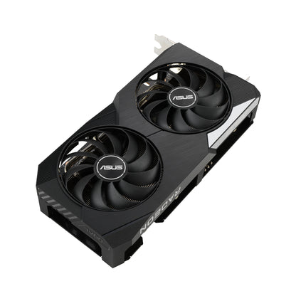 Tarjeta de Video Asus(D90) Dual Radeon RX6600 XT OC 8GB Dual Fan GDDR6 PCIe 4.0 1xHDMI 3xDP