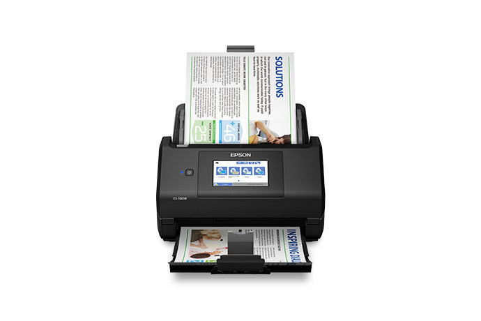 Escáner Epson WorkForce ES-580W Inalámbrico Resolución 600 ppp