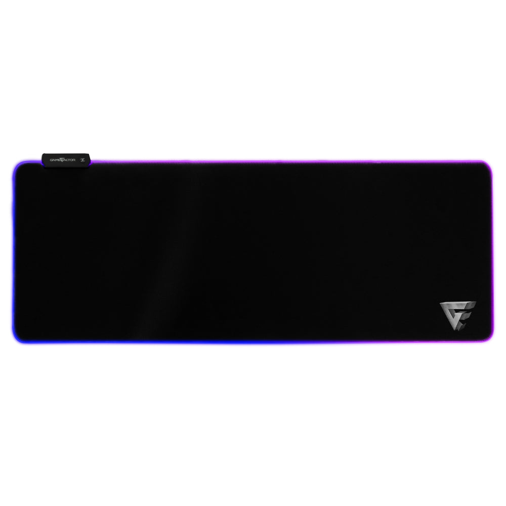 Mouse Pad Game Factor MPG500 XL Iluminación RGB Speed Control Color Negro