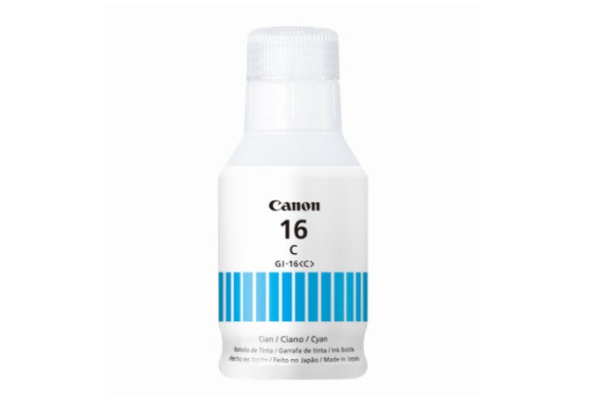 BOTELLA DE TINTA GI-16 C CYAN 70ML MAXIFY GX6010 GX7010