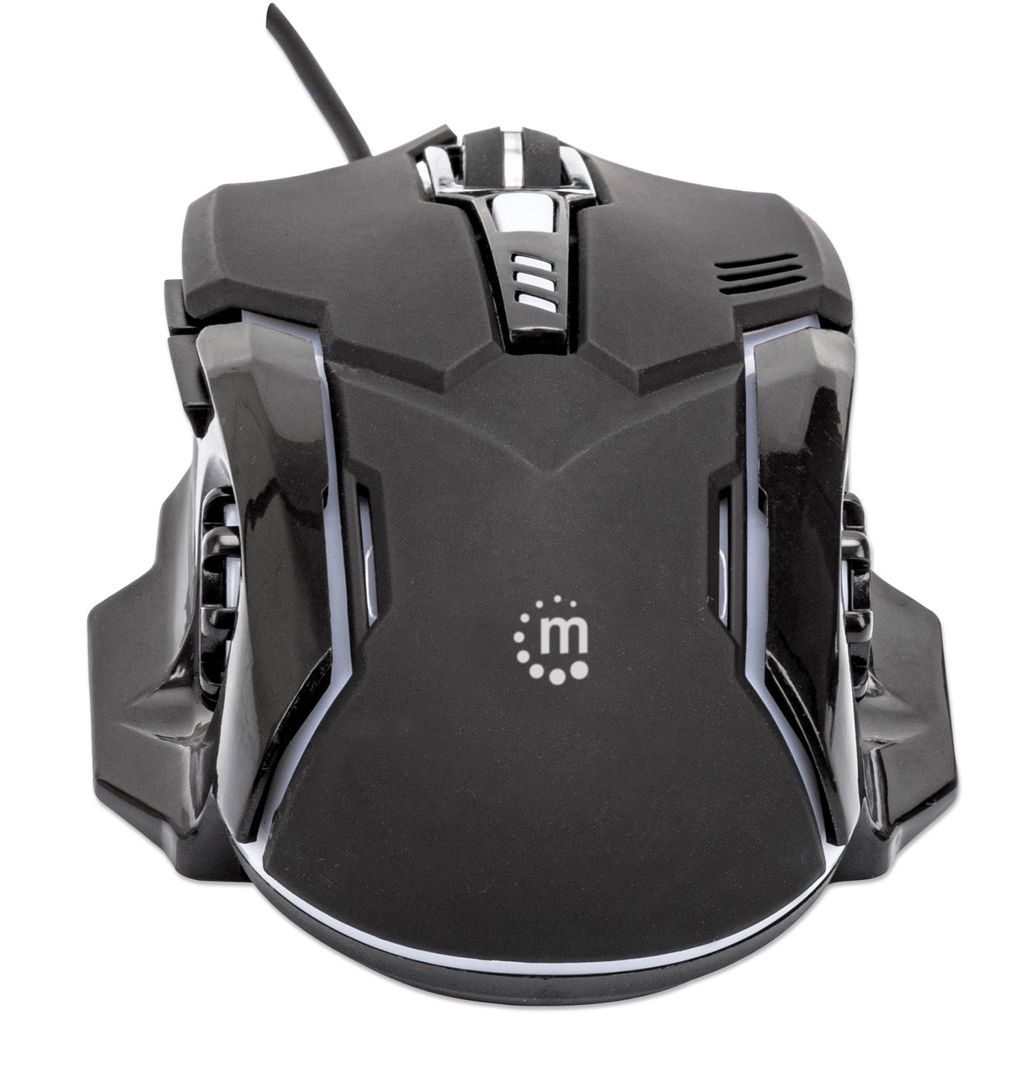 MOUSE OPTICO GAMING 6 BOTONES 3 200DPI ILUMINACION LED NEGRO