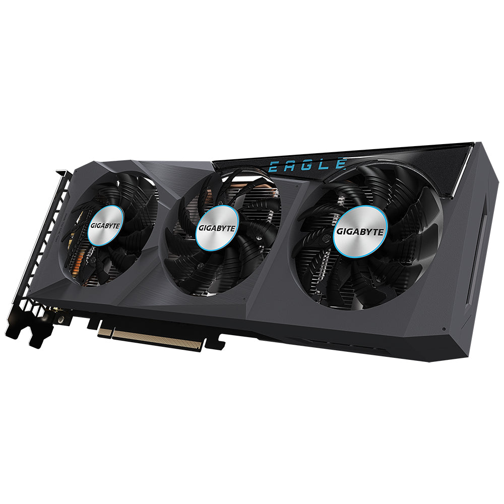 Tarjeta de Video Gigabyte Eagle Radeon RX6600 8GB Triple Fan GDDR6 PCIe 4.0 2xHDMI 2xDP