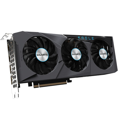 Tarjeta de Video Gigabyte Eagle Radeon RX6600 8GB Triple Fan GDDR6 PCIe 4.0 2xHDMI 2xDP