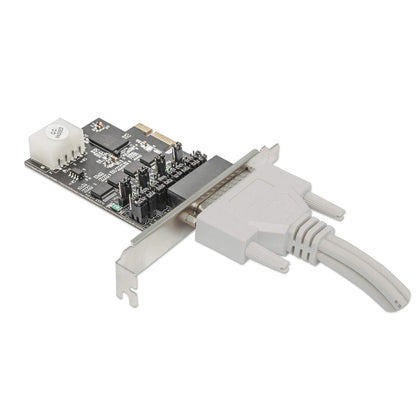 TARJETA SERIAL PCIE CON ADAPTADOR 4 PUERTOS DB9