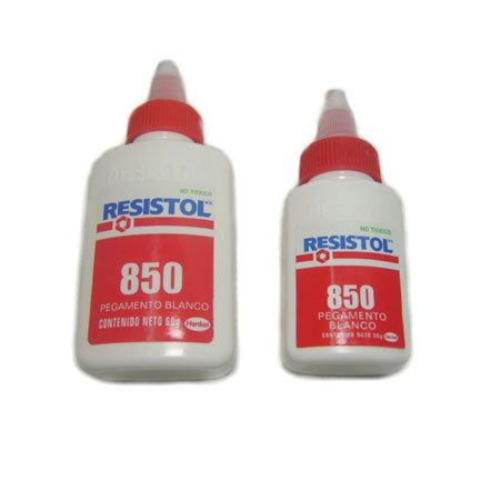 PEGAMENTO BLANCO RESISTOL 850 PRACTICO 225GRS