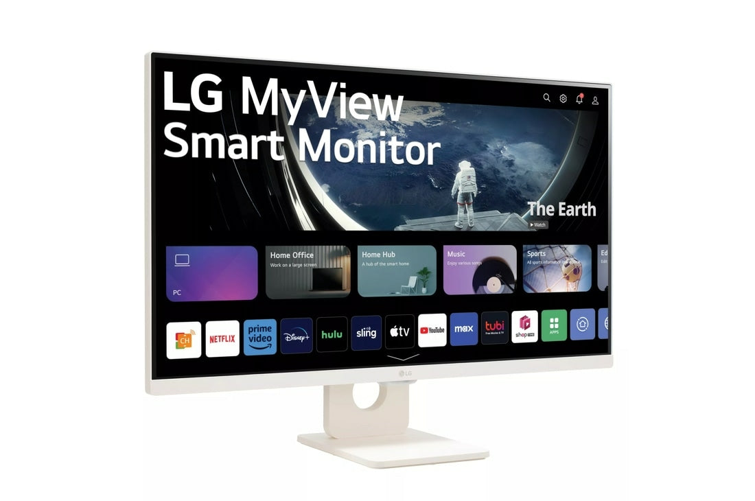 Monitor LG 27 pulgadas Myview Smart TV WebOs23 IPS 1920x1080 HDMI USB 1 yr garantia