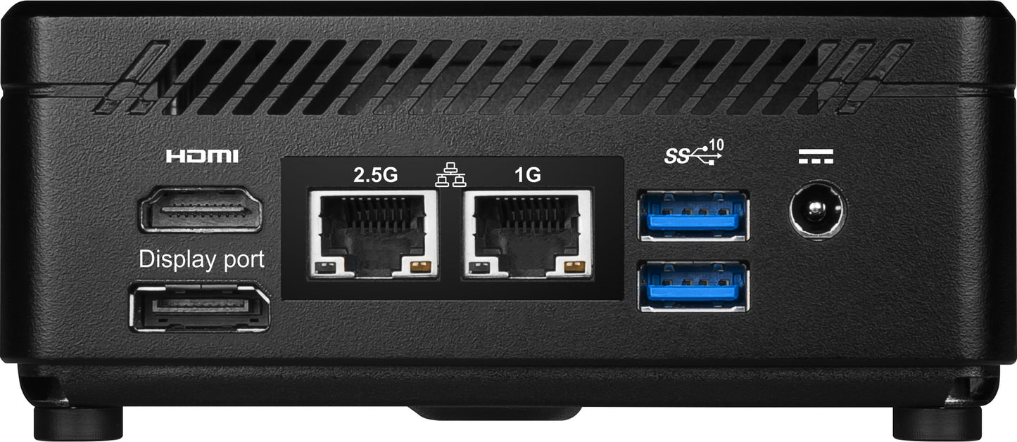 Mini PC Barebone MSI Cubi 5 12M Core i3-1215U 3.3Ghz sin RAM SSD 2xDDR4 64GB 2666Mhz SODIMM SATA 2 5 HDMI DP WIFI 6E