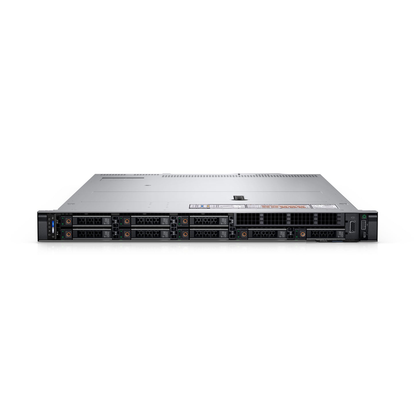 Servidor Dell PowerEdge R450 + Intel Xeon Silver 4310 12C/24T + 1x16GB 3200MT/s + 1x480GB MU 3.5 + PERC H755 + 3 Years PS NBD