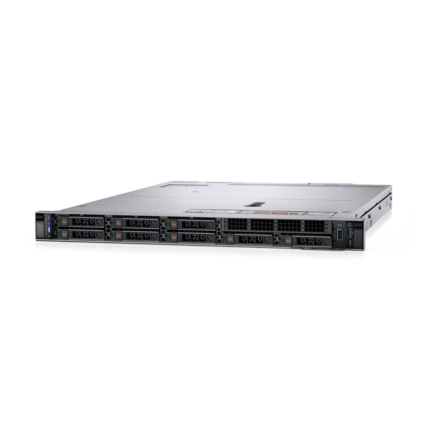 Servidor Dell PowerEdge R450 + Intel Xeon Silver 4310 12C/24T + 1x16GB 3200MT/s + 1x480GB MU 3.5 + PERC H755 + 3 Years PS NBD