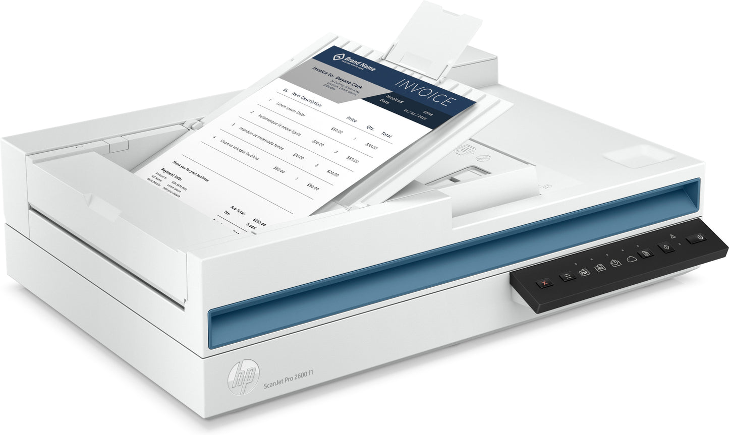 SCANJET PRO 2600 F1 ESCO 25 PPM USB COLOR