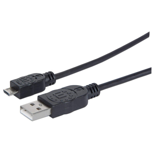 CABLE USB V2.0 A-MICRO B 1.8M NEG BB