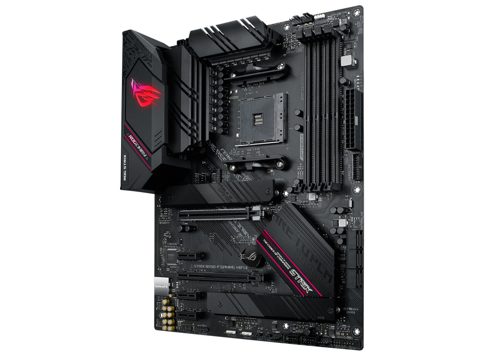 Tarjeta Madre Asus ROG STRIX B550-F GAMING WIFI II 4xDDR4 128GB 4800Mhz HDMI DP PCIe 4.0 M.2 S AM4 Ryzen Wi-Fi 6E ATX