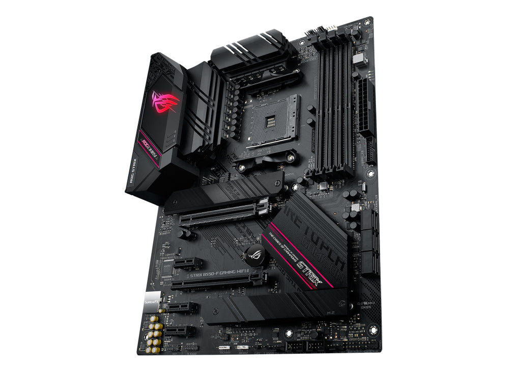 Tarjeta Madre Asus ROG STRIX B550-F GAMING WIFI II 4xDDR4 128GB 4800Mhz HDMI DP PCIe 4.0 M.2 S AM4 Ryzen Wi-Fi 6E ATX