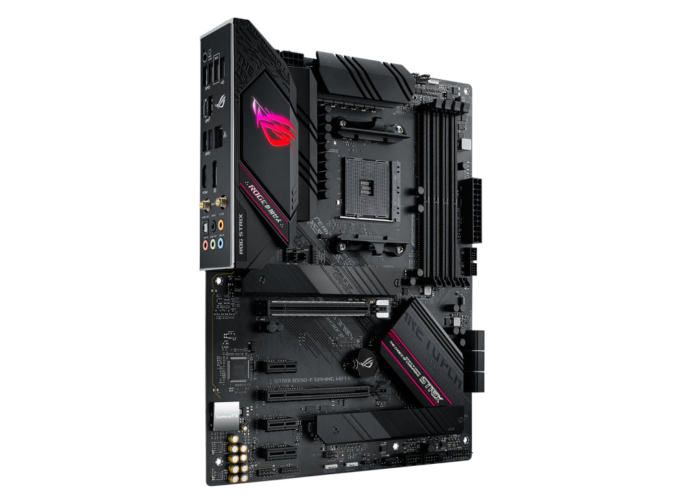 Tarjeta Madre Asus ROG STRIX B550-F GAMING WIFI II 4xDDR4 128GB 4800Mhz HDMI DP PCIe 4.0 M.2 S AM4 Ryzen Wi-Fi 6E ATX