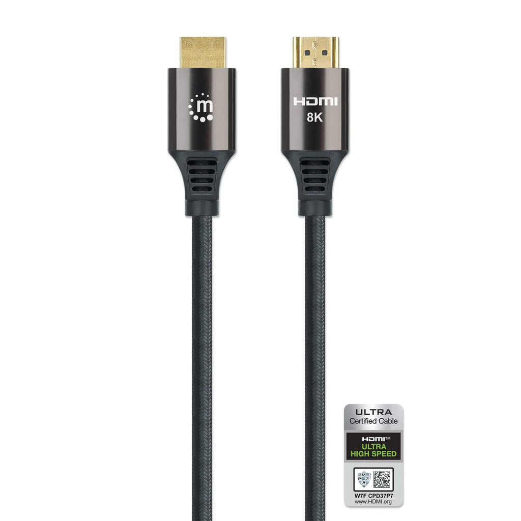 CABLE HDMI 2.1 TEXTIL M-M  1.0M 8K 60HZ