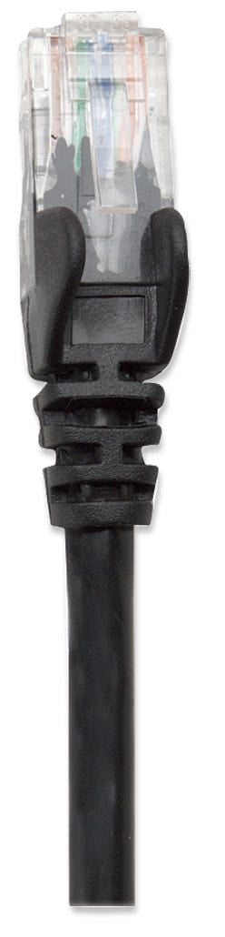 CABLE DE RED PATCH CAT5E RJ45 7.6M NEGRO