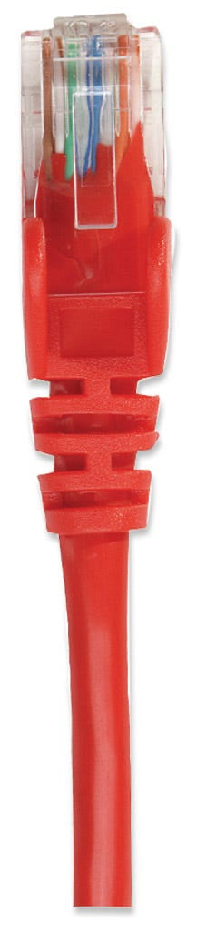 CABLE DE RED PATCH CAT6 RJ45 1.0M ROJO