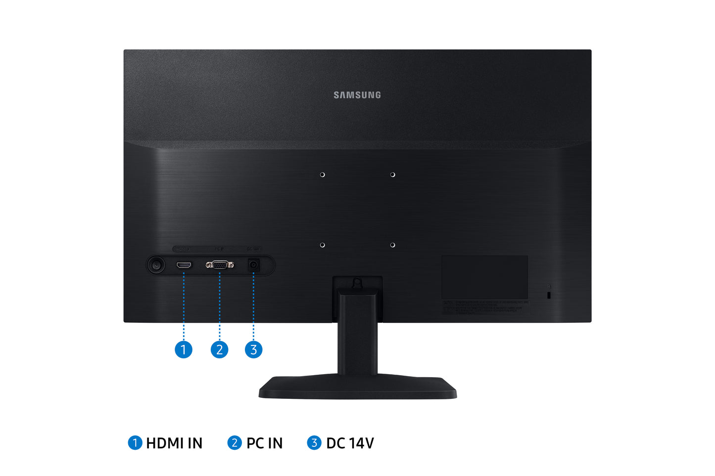 MONITOR SAMSUNG 24INFLAT VA FHD VGA 1HDMI   3 A GTIA