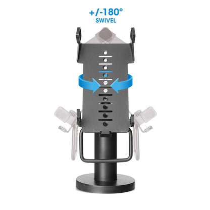 SOPORTE TERMINAL PUNTO DE VENTA VERIFONE GIRATORIO INCLINABLE