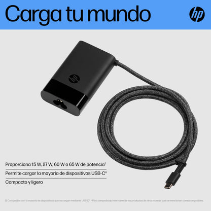 CARGADOR LAPTOP HP 65W USB-C