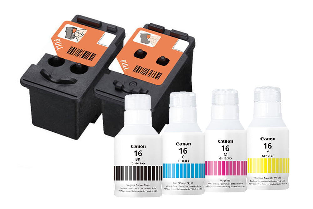 Cabezal PH-S + Kit de Tintas GI-16 (BK C M Y) para Serie Maxify GX Canon