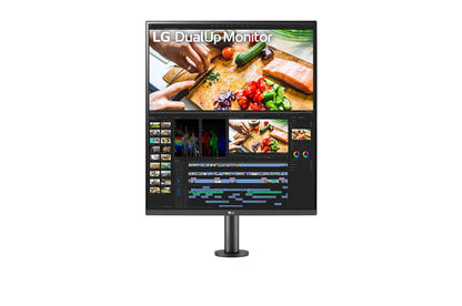 Monitor LG 28" DualUp Ergo Resolución 2560x2880 Panel Nano IPS