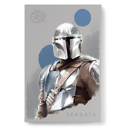 Disco Duro Externo Seagate FireCuda 2TB 2.5" USB 3.0 Edicion StarWars The Mandalorian RGB para PC MAC PS4/5 Xbox One X/S