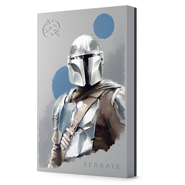 Disco Duro Externo Seagate FireCuda 2TB 2.5" USB 3.0 Edicion StarWars The Mandalorian RGB para PC MAC PS4/5 Xbox One X/S