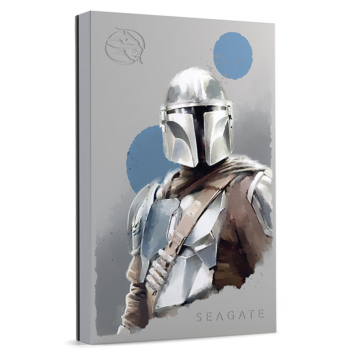 Disco Duro Externo Seagate FireCuda 2TB 2.5" USB 3.0 Edicion StarWars The Mandalorian RGB para PC MAC PS4/5 Xbox One X/S