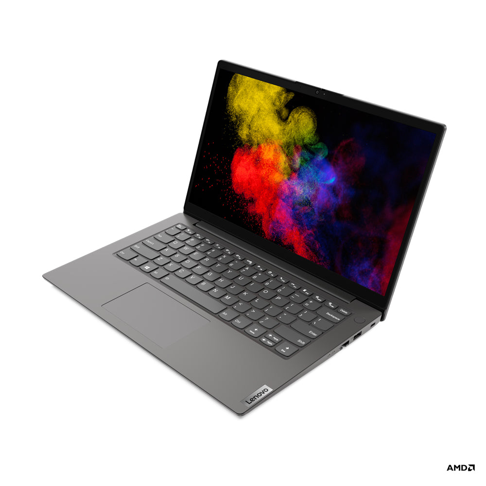 Laptop Lenovo V14 G2 ALC 14" AMD R5 5500U Disco duro 256 GB SSD Ram 8 GB Windows 11 Pro Color Gris